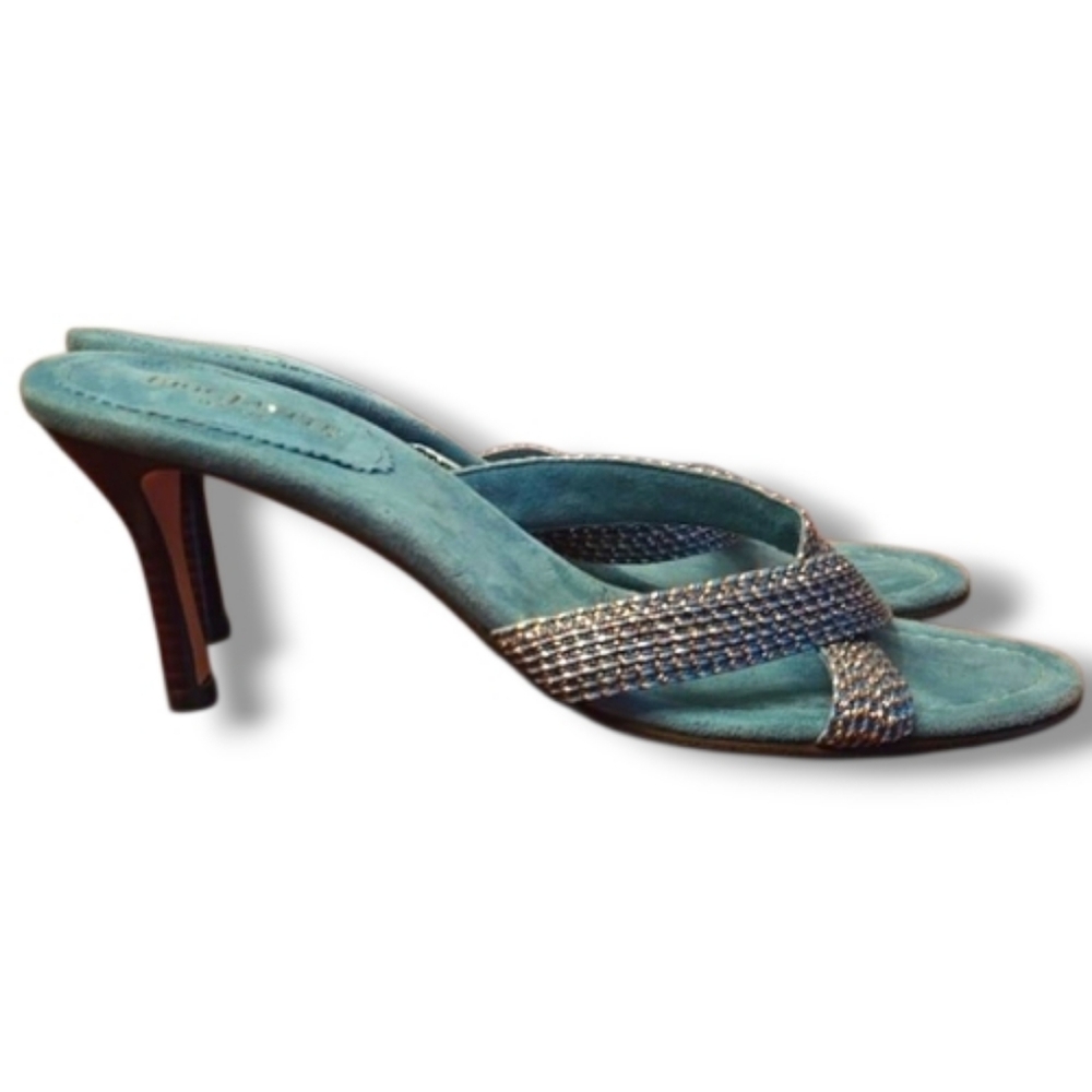Eric Javits Teal Sandald
